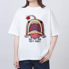 イラスト MONYAAT の海の底のあんこ姫*HEY YOU!*A オーバーサイズTシャツ