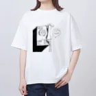 うめし。のどこにでも繋がれそうな電話 Oversized T-Shirt