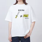 Draw freelyのKEN Oversized T-Shirt