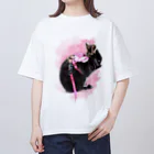 はらぺこCafeのクシクシするタオくん Oversized T-Shirt