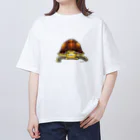 めろんぽっぷのお店だよのセマルハコガメ オーバーサイズTシャツ