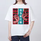 中華呪術堂（チャイナマジックホール）の私は老眼です【我是老花眼】  Oversized T-Shirt