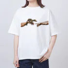 HermannStrasseのミケランジェロとフリンジヘラオヤモリ Oversized T-Shirt