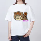 居酒屋よっぱ亭の女将の居酒屋よっぱ亭 寝転びたぬっぱ Oversized T-Shirt