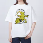 もむのふの爬虫類グッズやさんのレオパちゃん Oversized T-Shirt