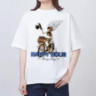 nidan-illustrationの"HAPPY HOUR"(clr) #1 オーバーサイズTシャツ