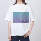 Coffret à bijouxの宇宙ドリンクメニューシリーズ オーバーサイズTシャツ