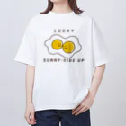 μ622のふたご目玉焼き オーバーサイズTシャツ