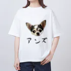 oshiroi.のチワワのアンズ Oversized T-Shirt