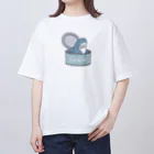 サメ わりとおもいのサメの缶詰 Oversized T-Shirt