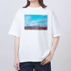 miapinの十勝の鉄塔 Oversized T-Shirt