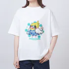 ことり工房のオカメのポエヨ之助  Oversized T-Shirt