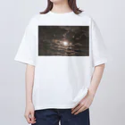 ame-kan-muriのいつも心に満月を Oversized T-Shirt