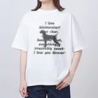 onehappinessのワイマラナー オーバーサイズTシャツ