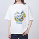 しじょるのペンギンとフルーツサワー オーバーサイズTシャツ