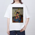 nidan-illustrationの"武者絵" 3-#1 Oversized T-Shirt