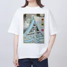 nidan-illustrationの"女雪宮・冬" #1 オーバーサイズTシャツ