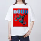 komgikogikoのnoob(ヘッタクソ) オーバーサイズTシャツ