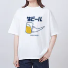 リュウラクドウの生ビール オーバーサイズTシャツ