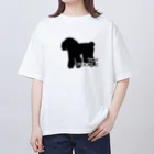 onehappinessのトイプードル Oversized T-Shirt