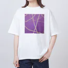 しえ*shopのときめき<ぶどう味> オーバーサイズTシャツ