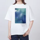 Atelier withの海(文字入り) オーバーサイズTシャツ