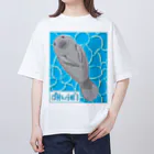 LalaHangeulの매너티(マナティ) ハングルバージョン Oversized T-Shirt