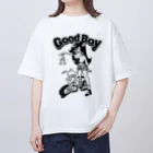 nidan-illustrationの"Good Boy" オーバーサイズTシャツ