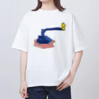 taiseiのコーヒーミル オーバーサイズTシャツ