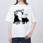 乾燥水路suzuri!のかほさざreal&web オーバーサイズTシャツ