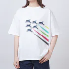 魚長～UoChou～のトビウオフォーメーションB Oversized T-Shirt