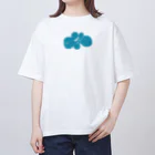 乾燥水路suzuri!の冬（ふゆ Oversized T-Shirt