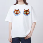 segasworksのこれでもかとトラちゃん オーバーサイズTシャツ