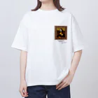 みんなのイエロードッグプロジェクト【公式】のモナマルコ（ライトカラー） Oversized T-Shirt