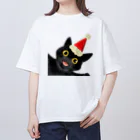 SHOP ベアたんの黒猫のやまとくん オーバーサイズTシャツ