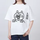 MAUMEEのトラ オーバーサイズTシャツ