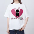 Anela'sGiftのはーとふるめいちゃん Oversized T-Shirt