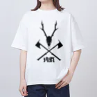 SHRIMPのおみせの狩猟 オーバーサイズTシャツ