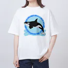 ショコラ★ルビーのシャチ Oversized T-Shirt