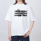 onehappinessのトイプードル オーバーサイズTシャツ