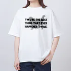 onehappinessのバーニーズ オーバーサイズTシャツ