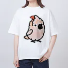 Cody the LovebirdのChubby Bird オオバタン Oversized T-Shirt