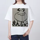 旨味教授といちごもちぷりんのくりまんじゅう オーバーサイズTシャツ