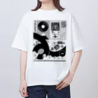 あさ商店のネオ銭湯 Oversized T-Shirt