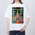 AkironBoy's_Shopの第二弾　【クリスマス】と【バレンタインデー】が合体したら「FIT BOSS」となった‼︎ Oversized T-Shirt