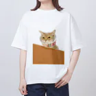 ねこおじさんのなんりんのとん兵衛　 Oversized T-Shirt