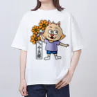 夜飯屋のトモのおたまの家　小太郎　オレンジA Oversized T-Shirt