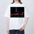 GALLERY misutawoの夜の滑走路 オーバーサイズTシャツ