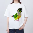 アキクサインコとウロコインコのウロコインコ Oversized T-Shirt