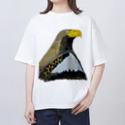 Coshi-Mild-Wildのオオワシ　🦅でござる🪶 オーバーサイズTシャツ